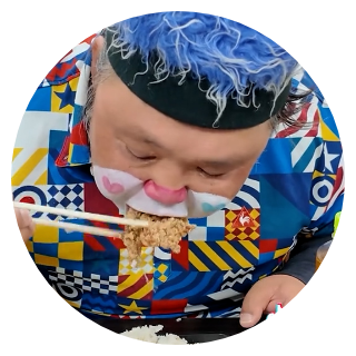 デカ盛りチャレンジの挑戦者